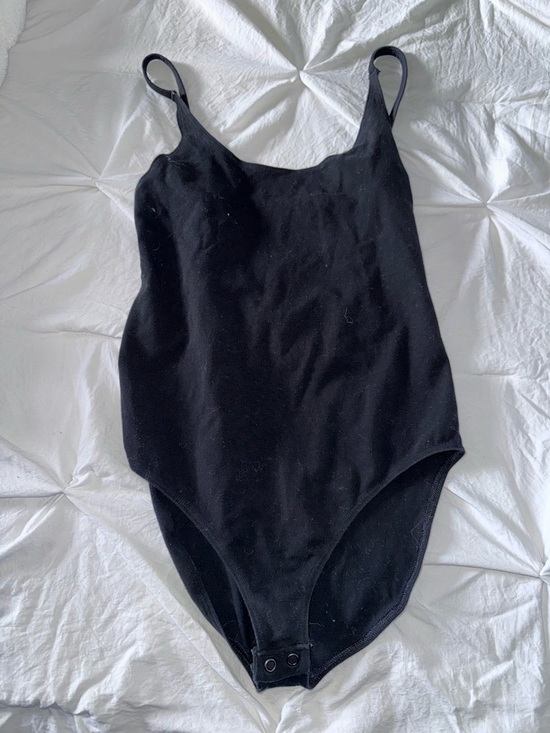 Tops - Women’s Black One-Piece Bodysuit - Classic Black
